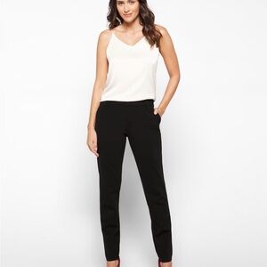 Liverpool Women's Classic Black Straight Leg Pants